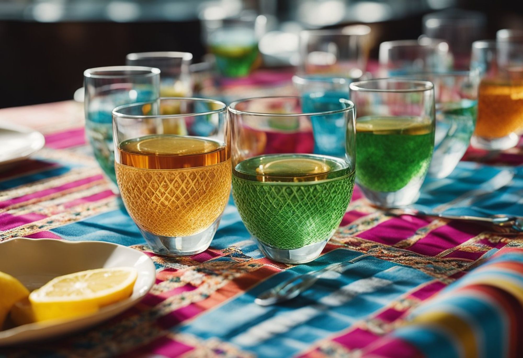 Elevate Your Drink Experience: Enhance Your Table Setting with Exquisite Decorative Glasses and Cups