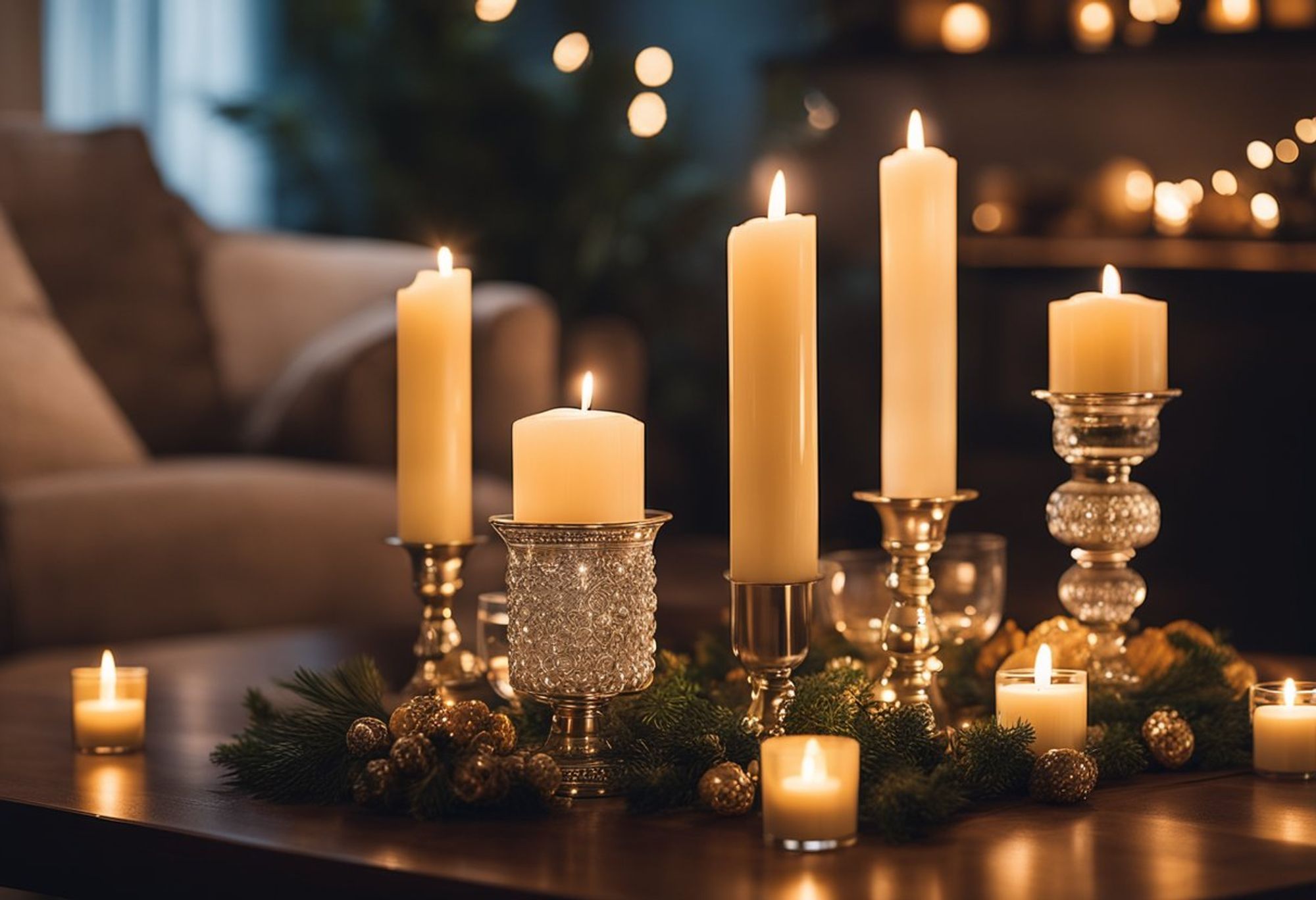 Illuminate Your Space: Enhance Home Decor with Elegant Candles & Candle Holders