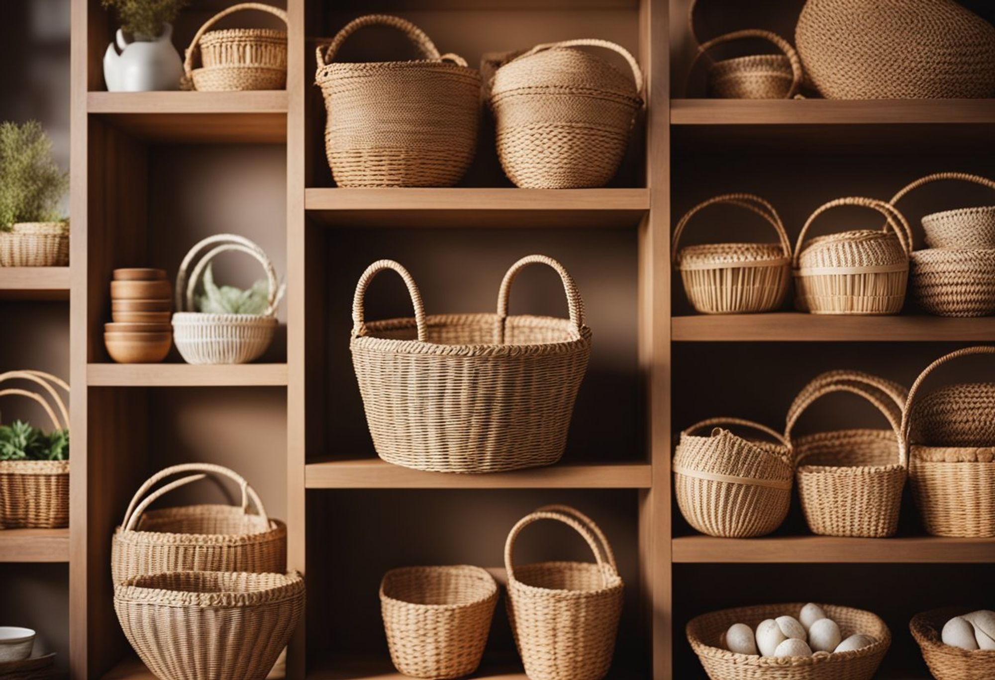 Elevate Your Space with Stylish Decorative Baskets