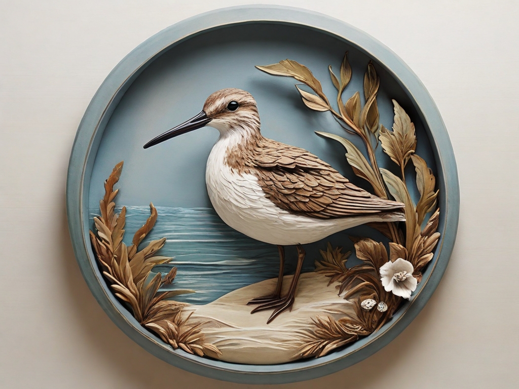 Coastal Elegance: Bringing the Shoreline Home with Sandpiper Wall Decor