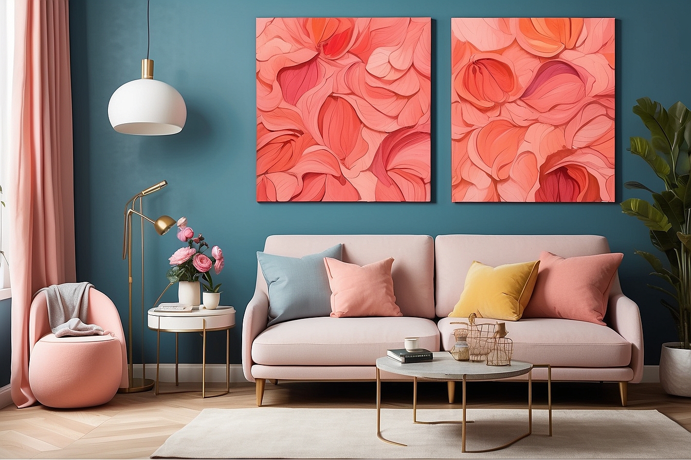 Elevate Your Space with Colorful Canvases and Wall Art by the Palette : Dive into the Artistic Spect
