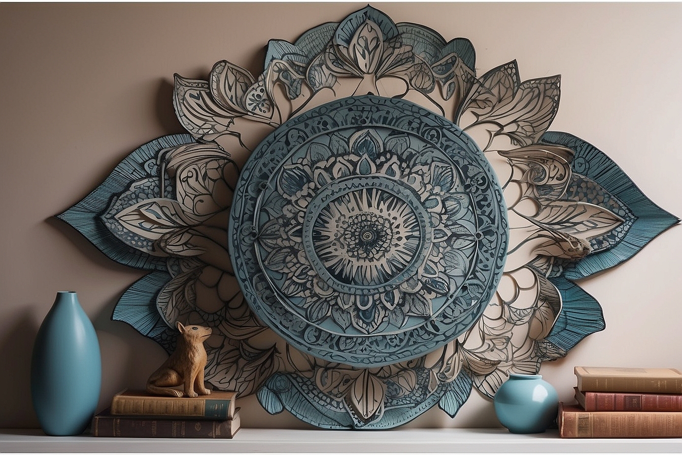 Stylish Statements with Mandala Wall Decor : Zen Elegance