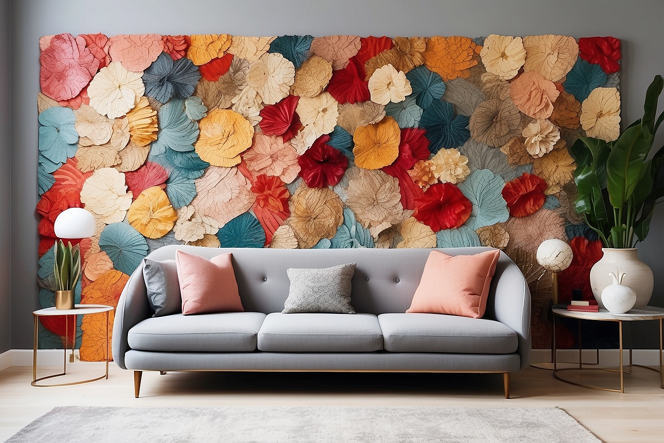 Elevate Your Space with a Striking Wall Statement Piece : Bold Brilliance